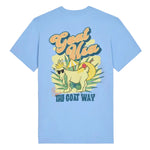 Youth The Goat Way T-Shirt - Carolina Blue