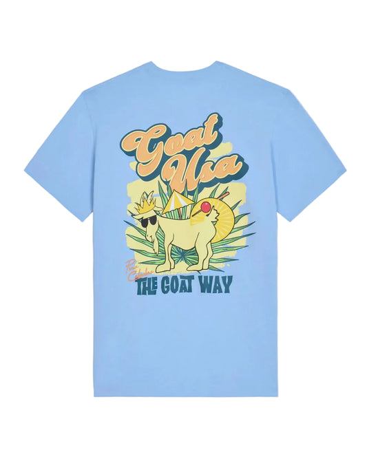 Youth The Goat Way T-Shirt - Carolina Blue