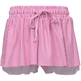 Azarhia Butterfly Hot Pink Stripes Flowy Shorts