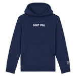 Soccer Sport Hooded Sweatshirt- Navy Blazer