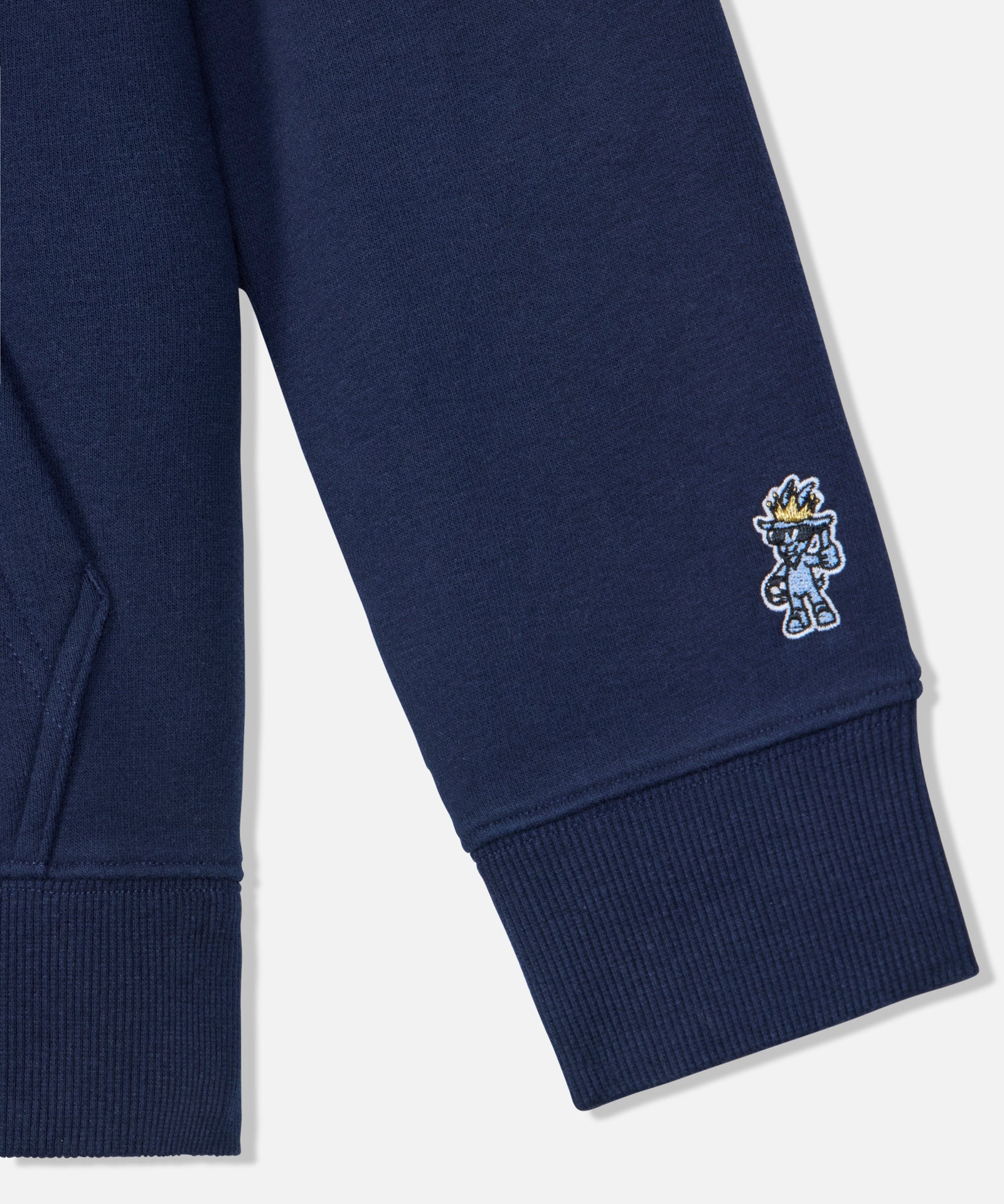 Soccer Sport Hooded Sweatshirt- Navy Blazer