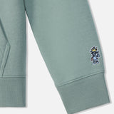 Football Sport Hooded Sweatshirt- Steeped Sage