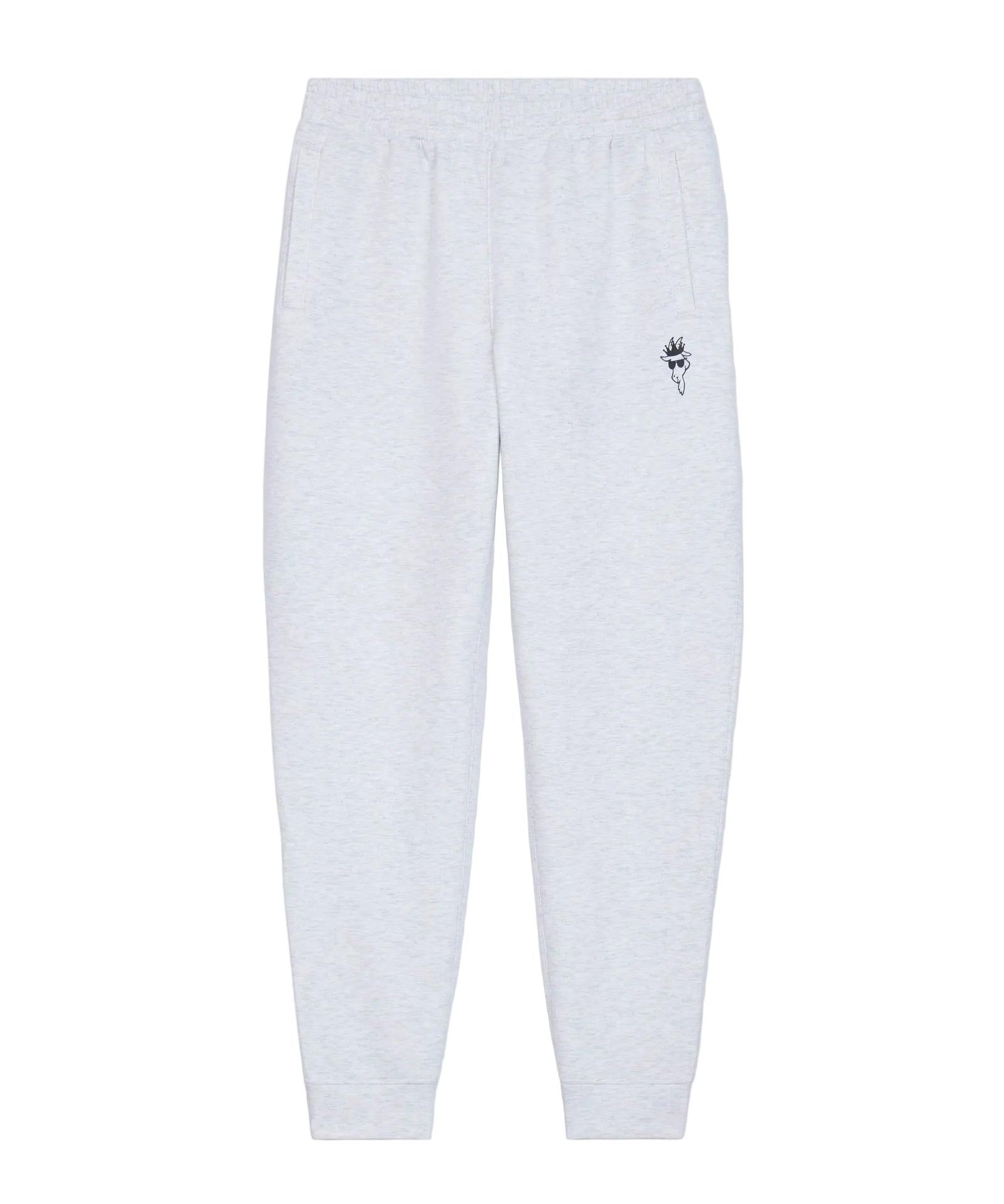 GOAT USA Outline Athletic Jogger- Pale Gray Heather
