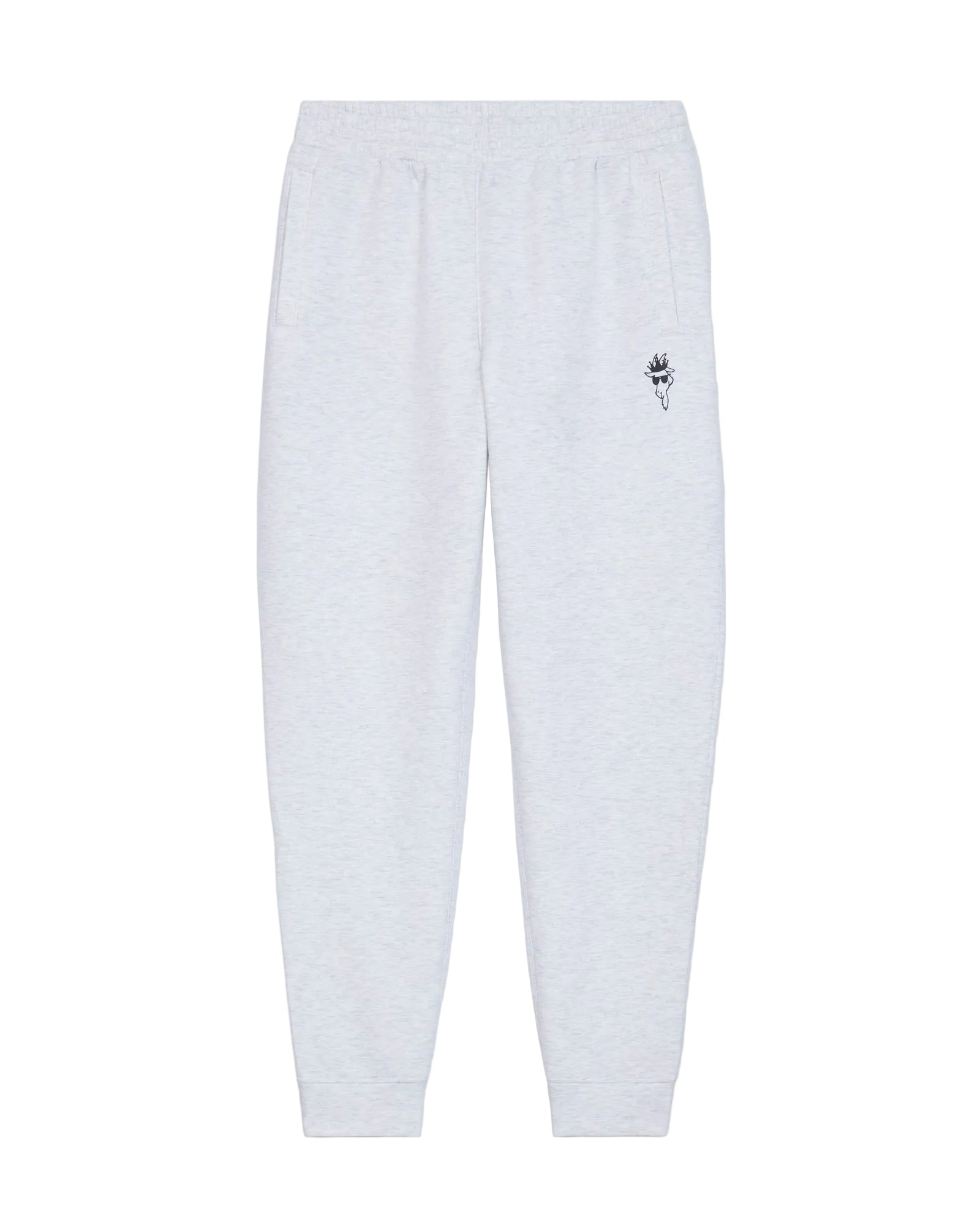 GOAT USA Outline Athletic Jogger- Pale Gray Heather