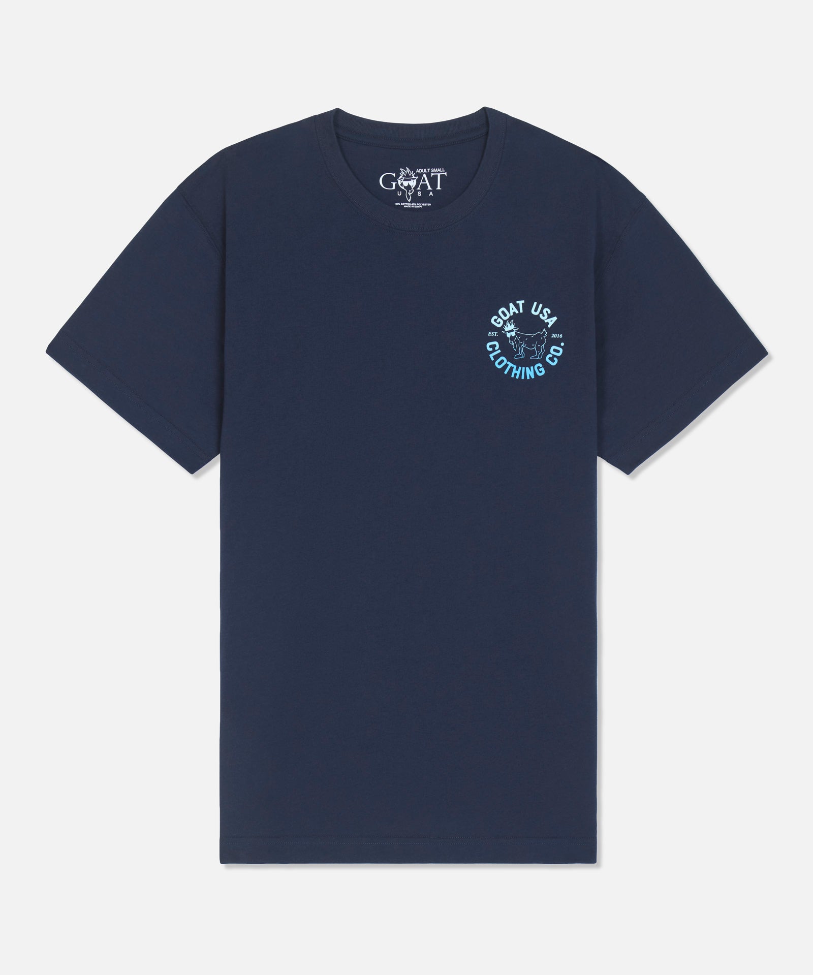 Ombre GOAT USA T-Shirt - Navy Blazer