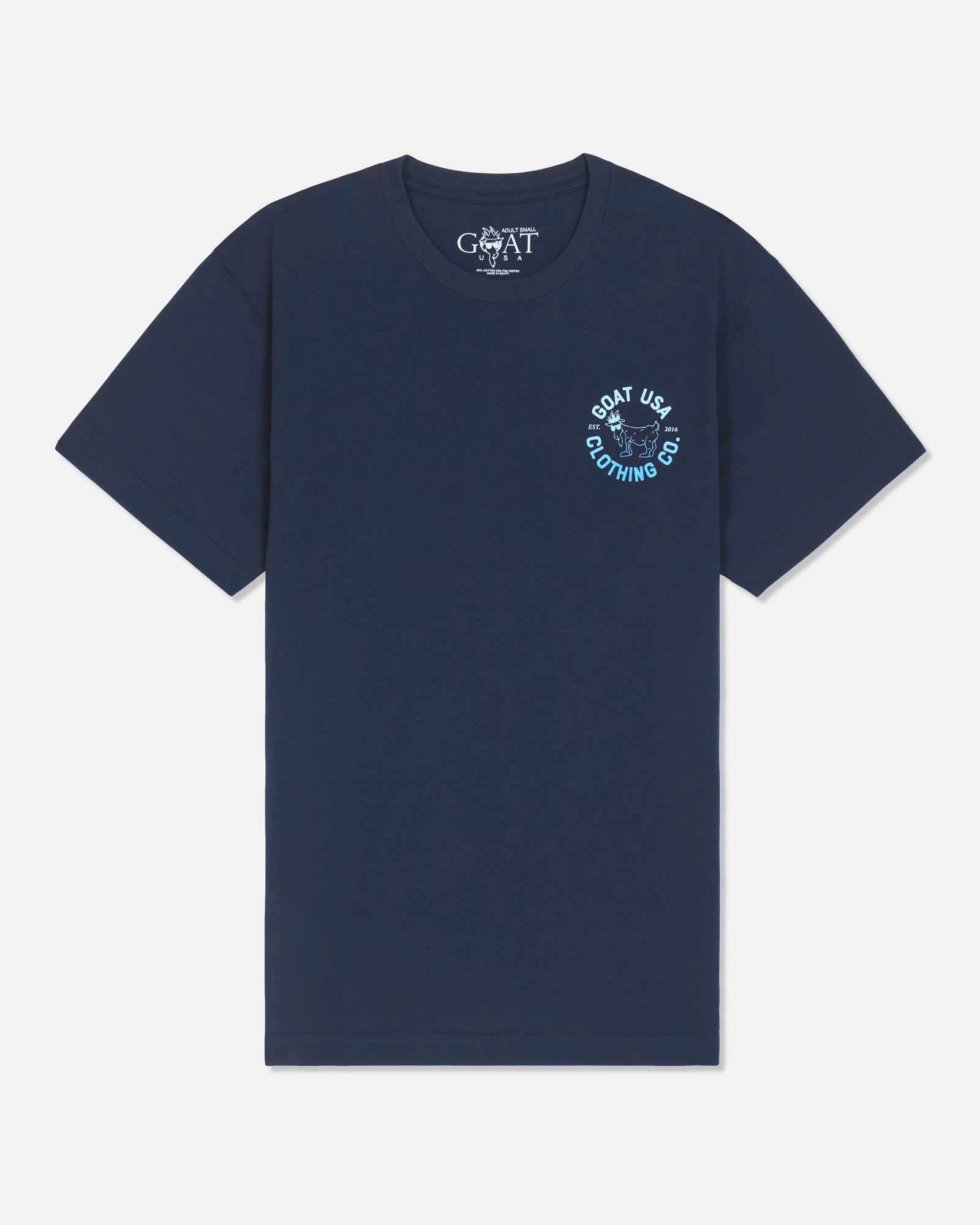 Ombre GOAT USA T-Shirt - Navy Blazer