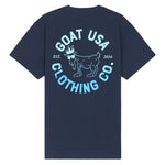 Ombre GOAT USA T-Shirt - Navy Blazer