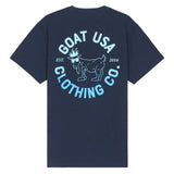 Ombre GOAT USA T-Shirt - Navy Blazer