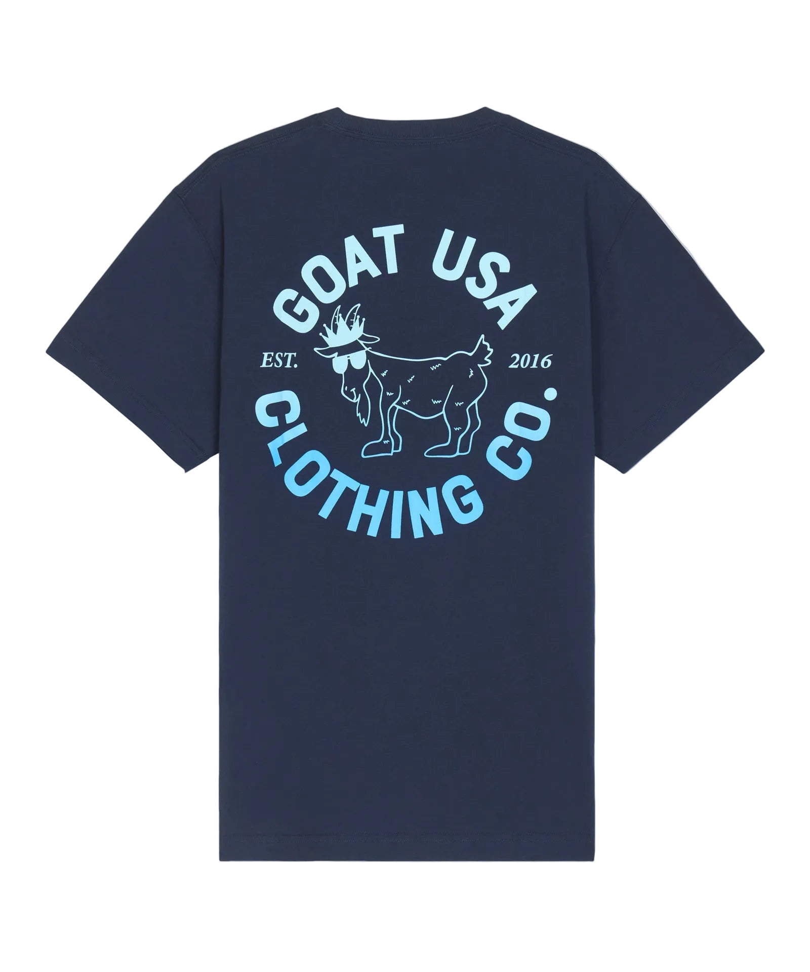 Ombre GOAT USA T-Shirt - Navy Blazer