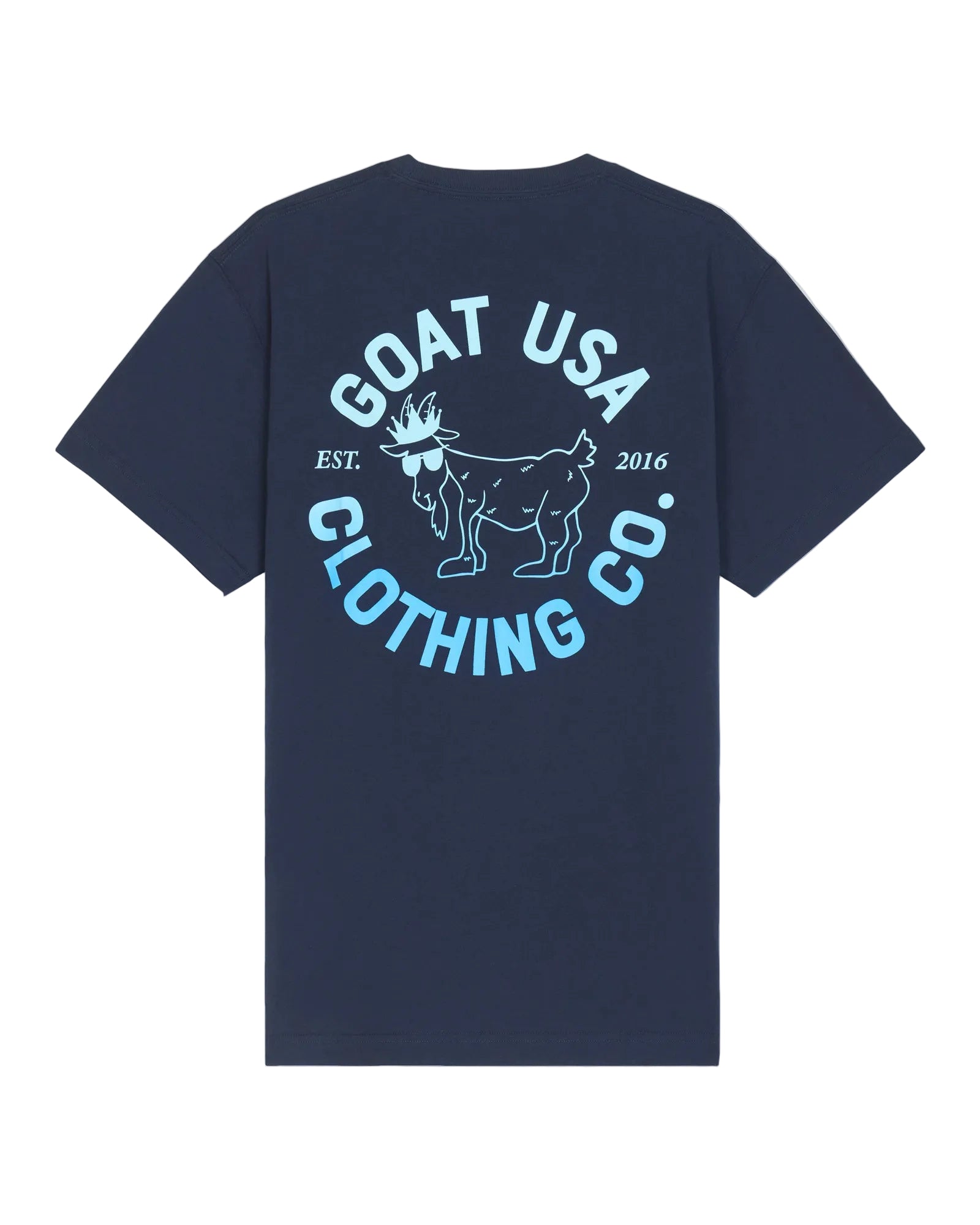 Ombre GOAT USA T-Shirt - Navy Blazer