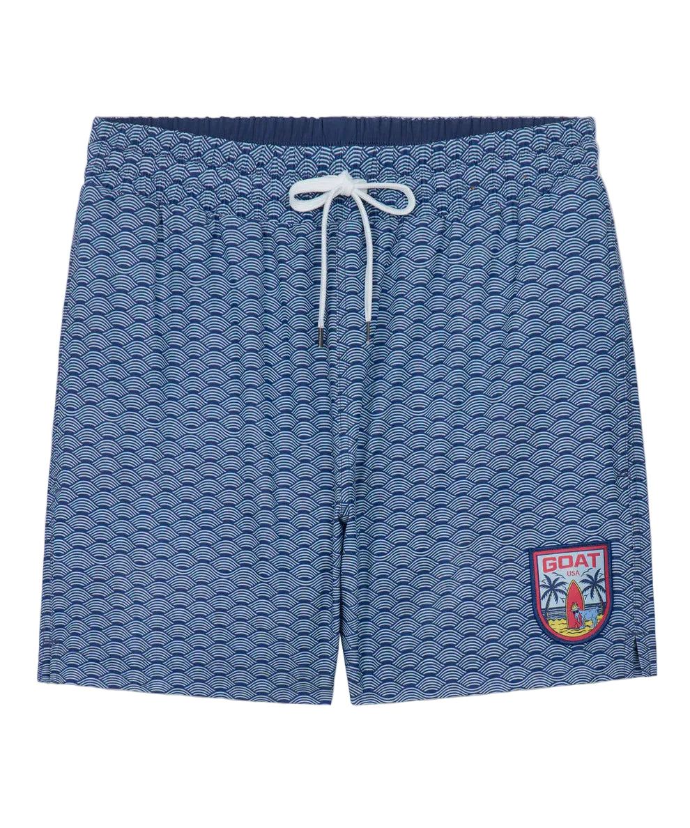 GOAT USA Navy Wave Bathing Suit