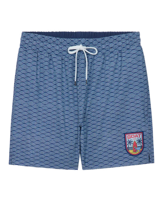 GOAT USA Navy Wave Bathing Suit