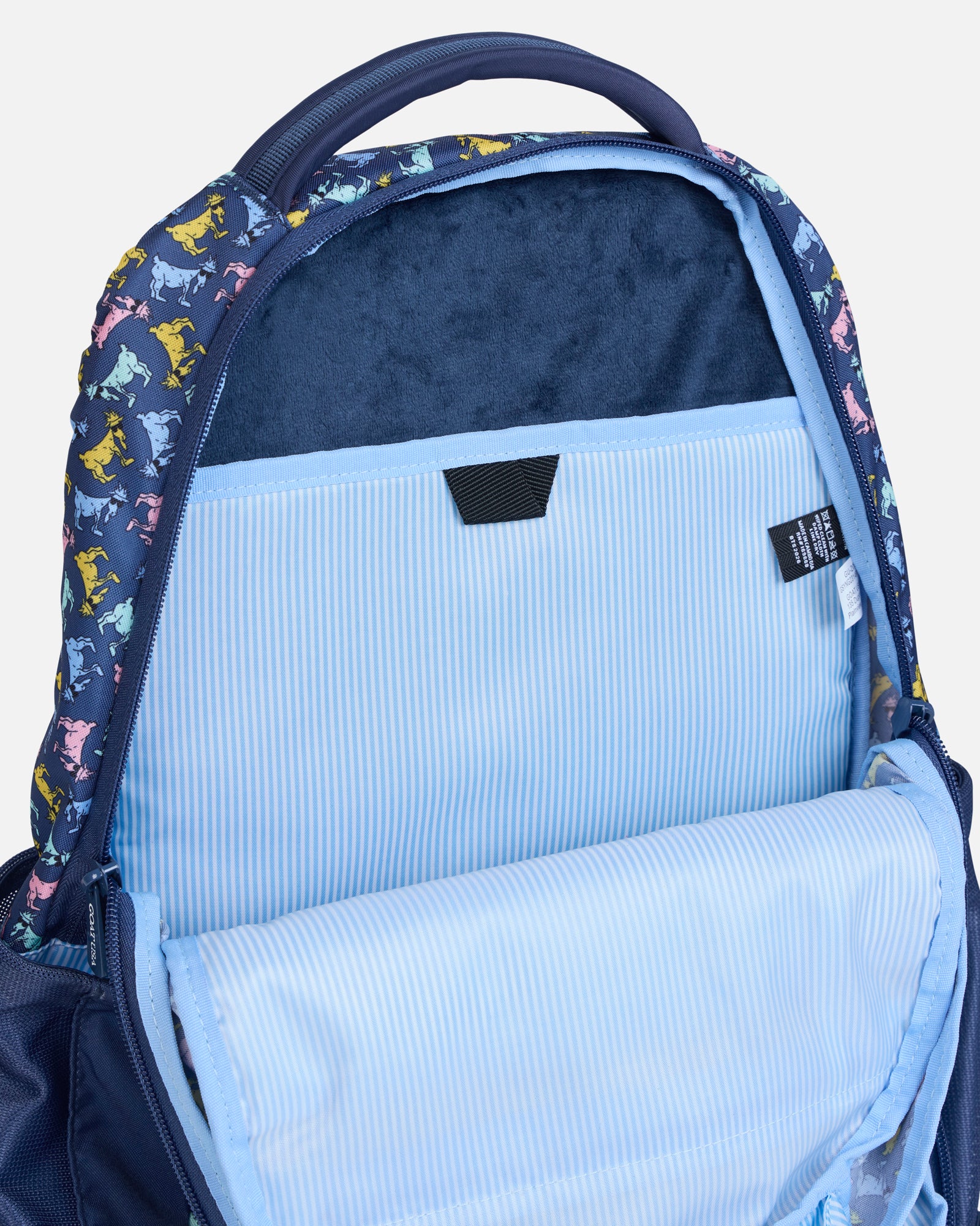 GOAT AOP Backpack- Navy