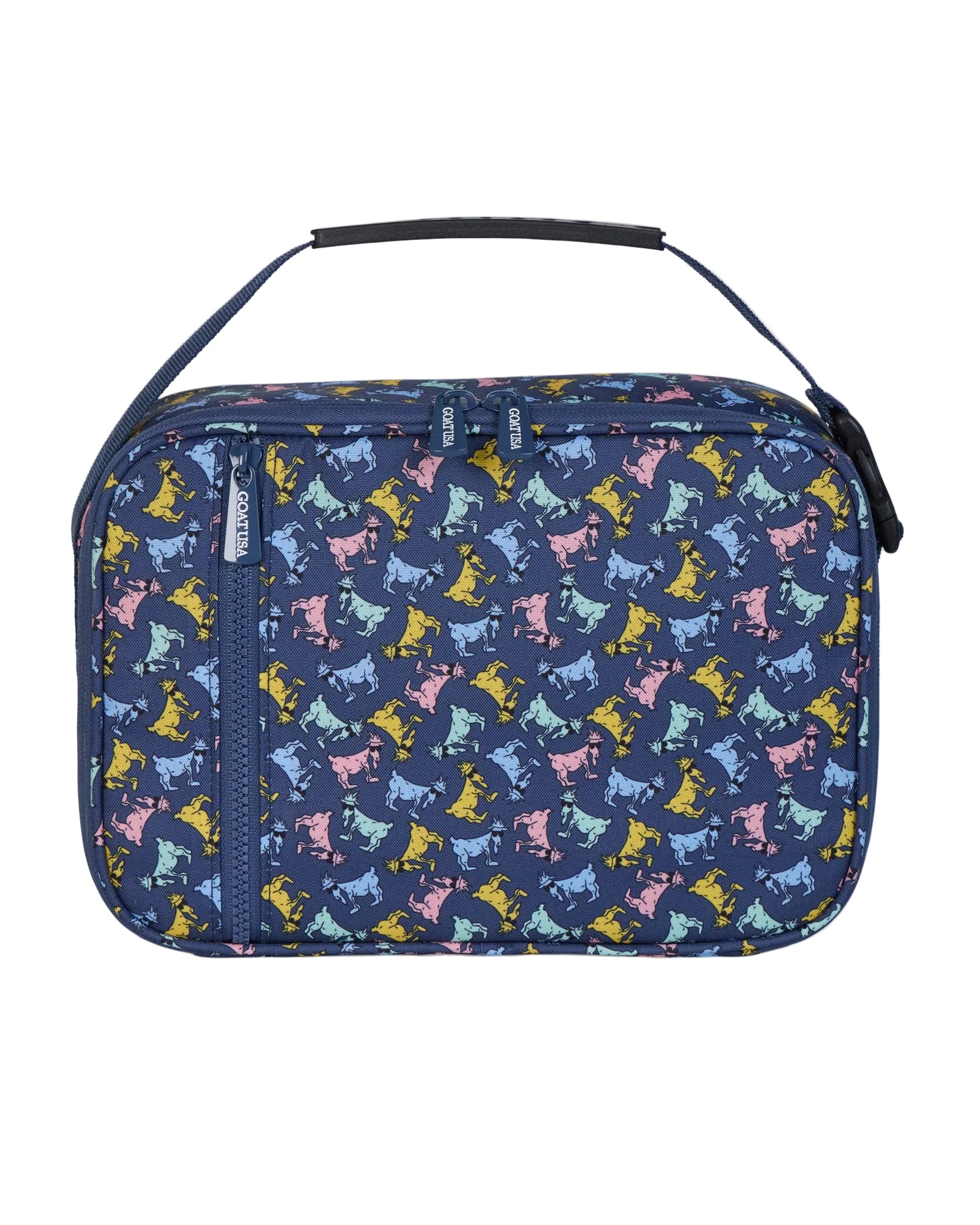 GOAT AOP Lunch Box- Navy
