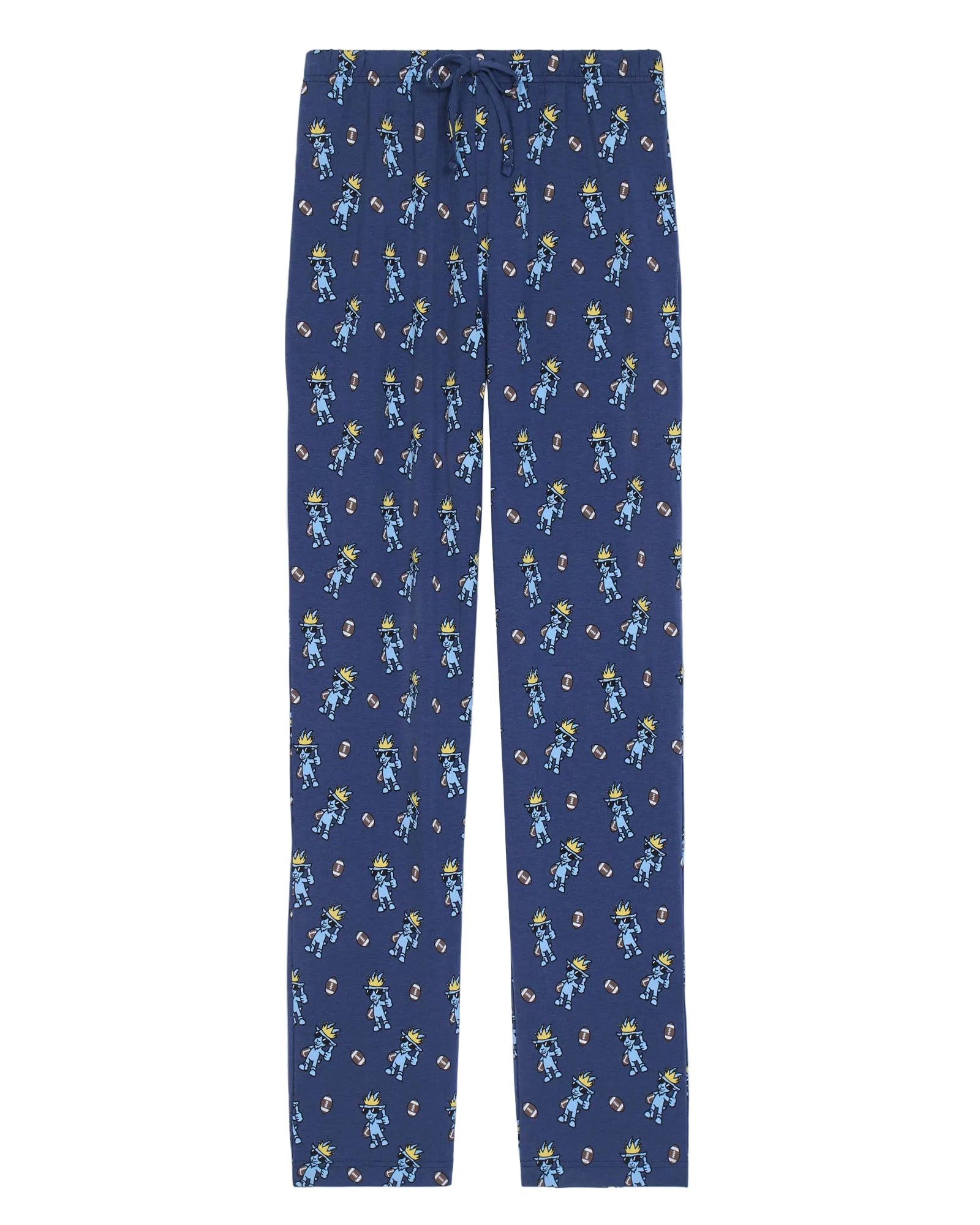 Thumbs Up Football Pajama Pants- Navy