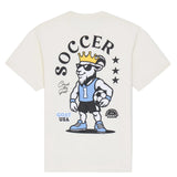 GOAT USA Soccer Most Valuable Goat T-Shirt - Bone