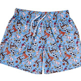 GOAT USA Sports AOP Mesh Shorts- Carolina Blue