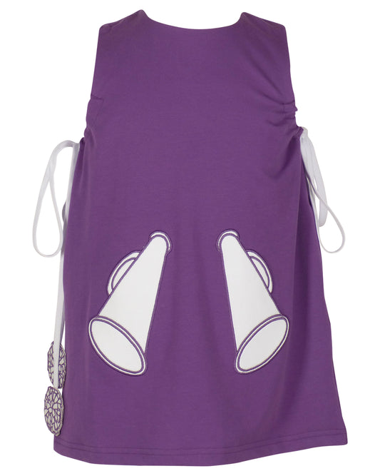 Game Day Jumper- Purple and White