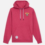 GOAT USA Leaves Hooded Sweatshirt- Cardinal Heather