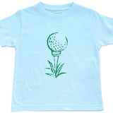Mustard & Ketchup Light Blue Golf T-Shirt