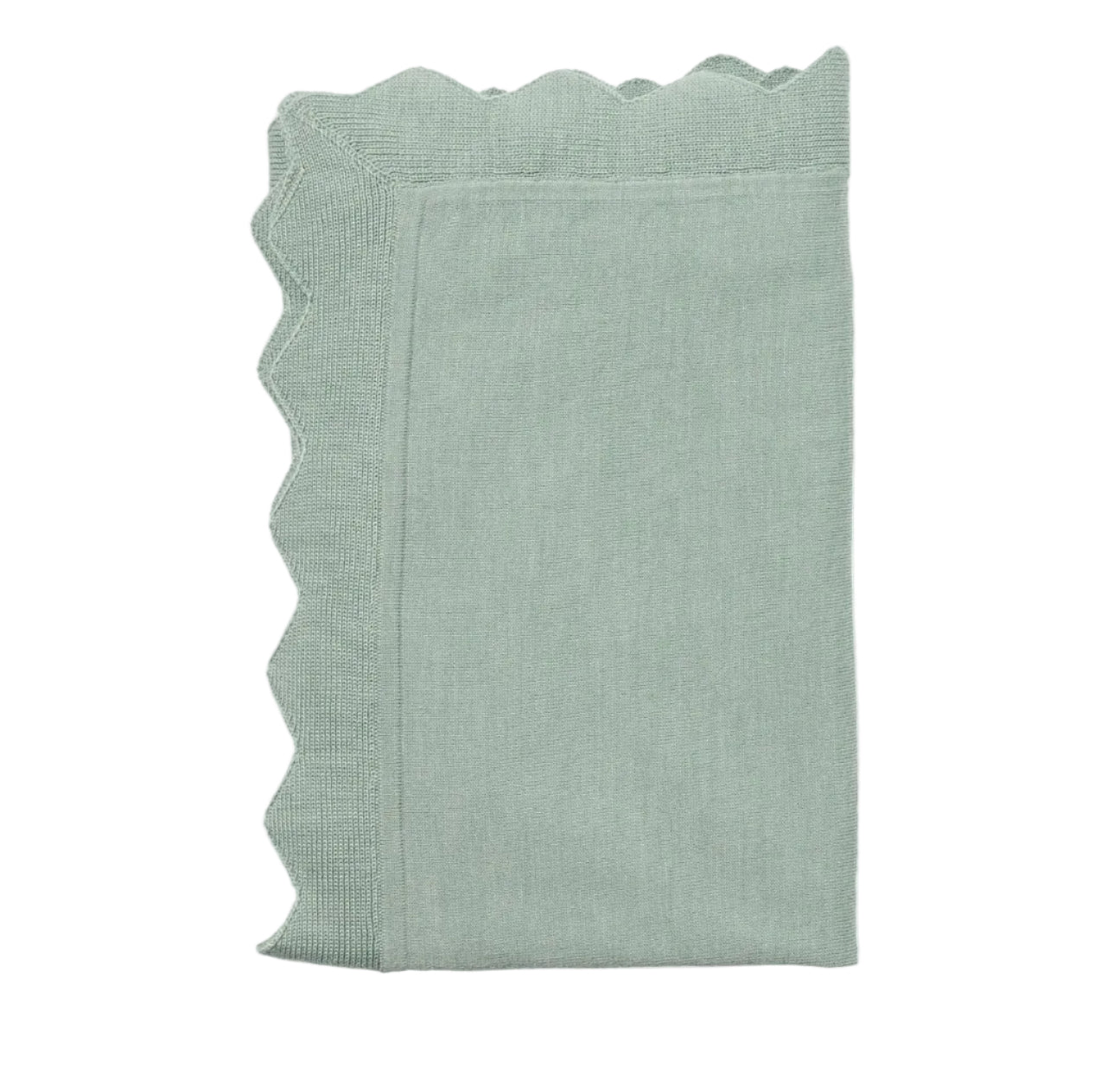 Oso & Me Graham Blanket- Seafoam