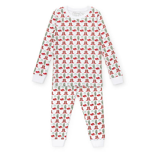 Grayson Pajama Pant Set - Cowboy Christmas