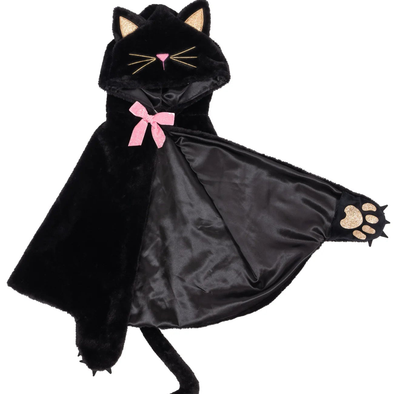 Great Pretenders Black Cat Cuddle Cape