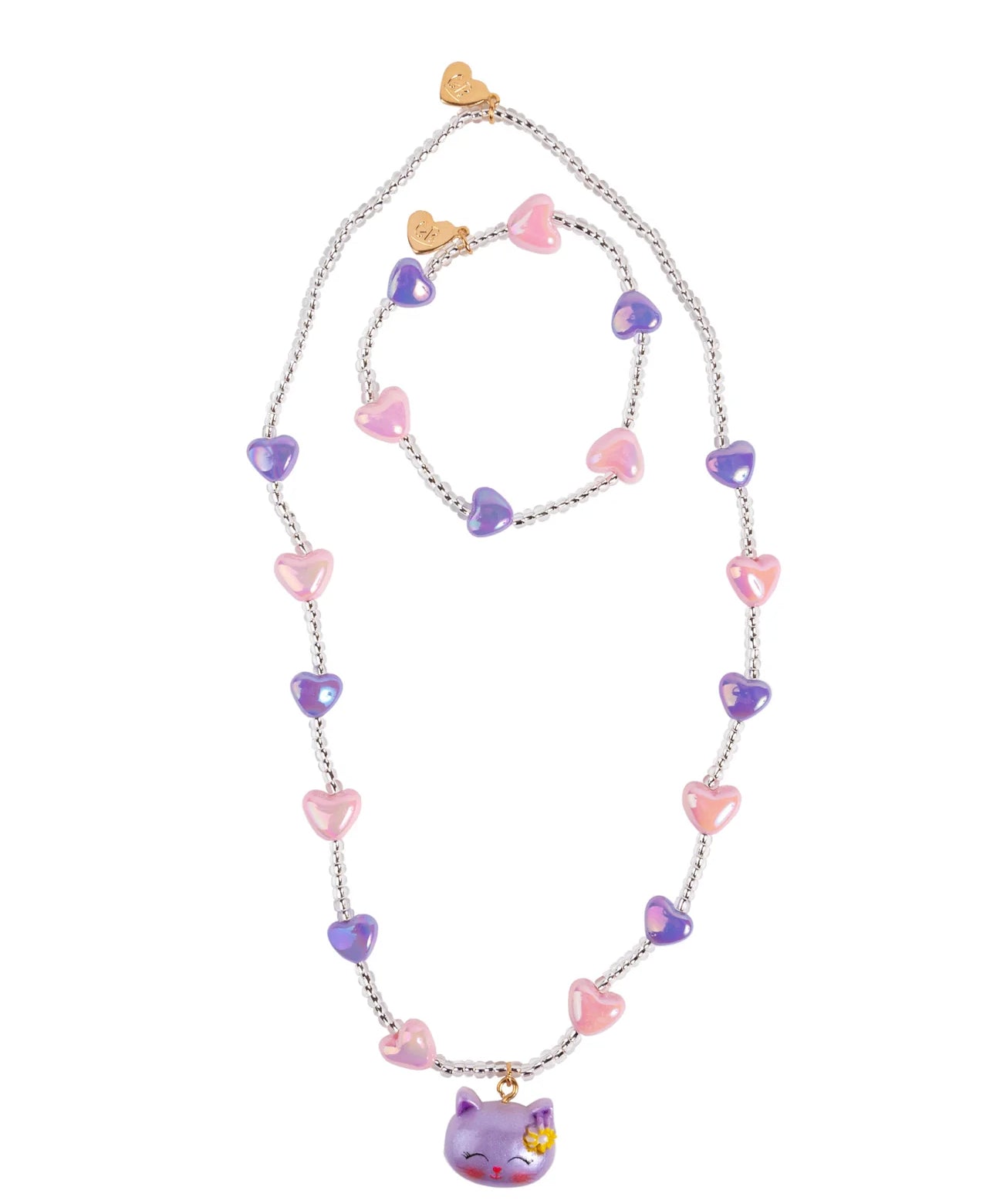 Great Pretenders Lovely Kitty Necklace and Bracelet Set