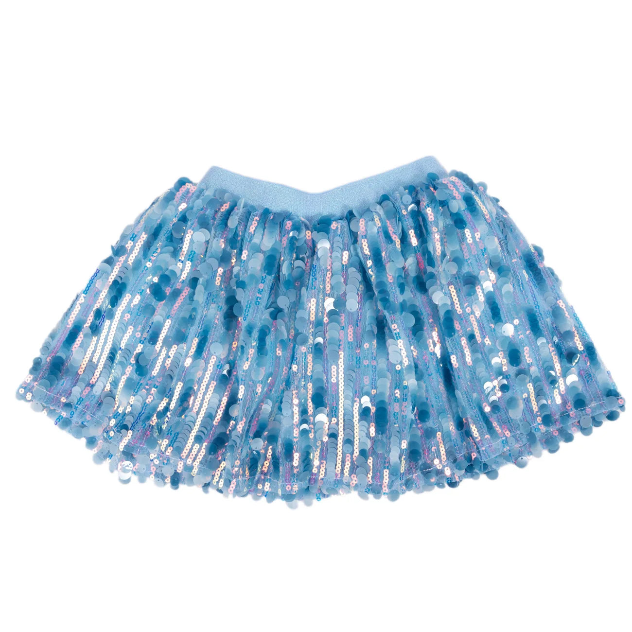 Great Pretenders Superstar Sequins Skirt- Blue