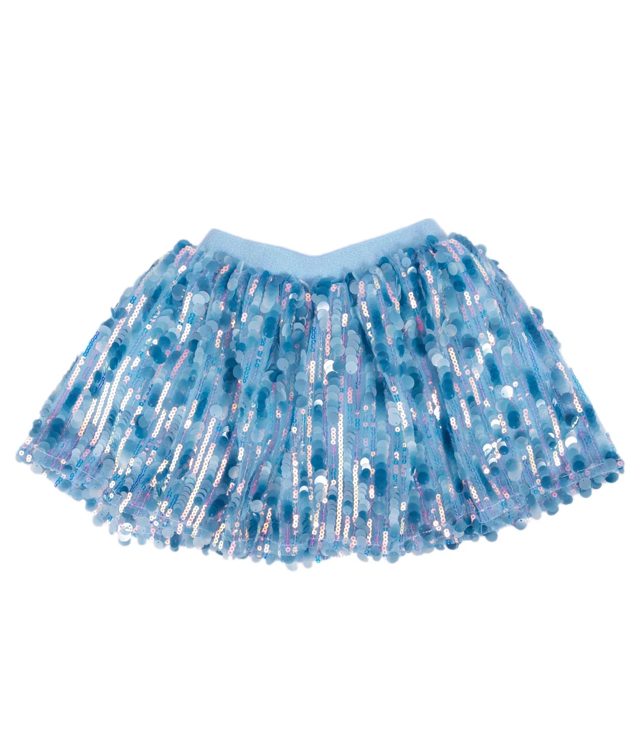 Great Pretenders Superstar Sequins Skirt- Blue