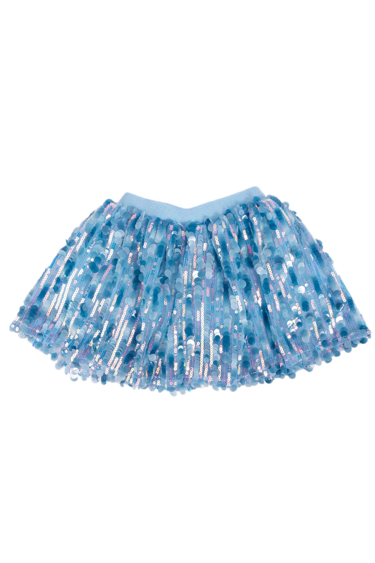 Great Pretenders Superstar Sequins Skirt- Blue