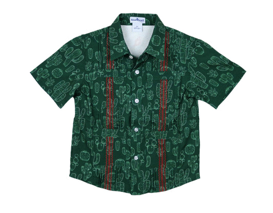 BlueQuail Feliz Navidad Guayabera