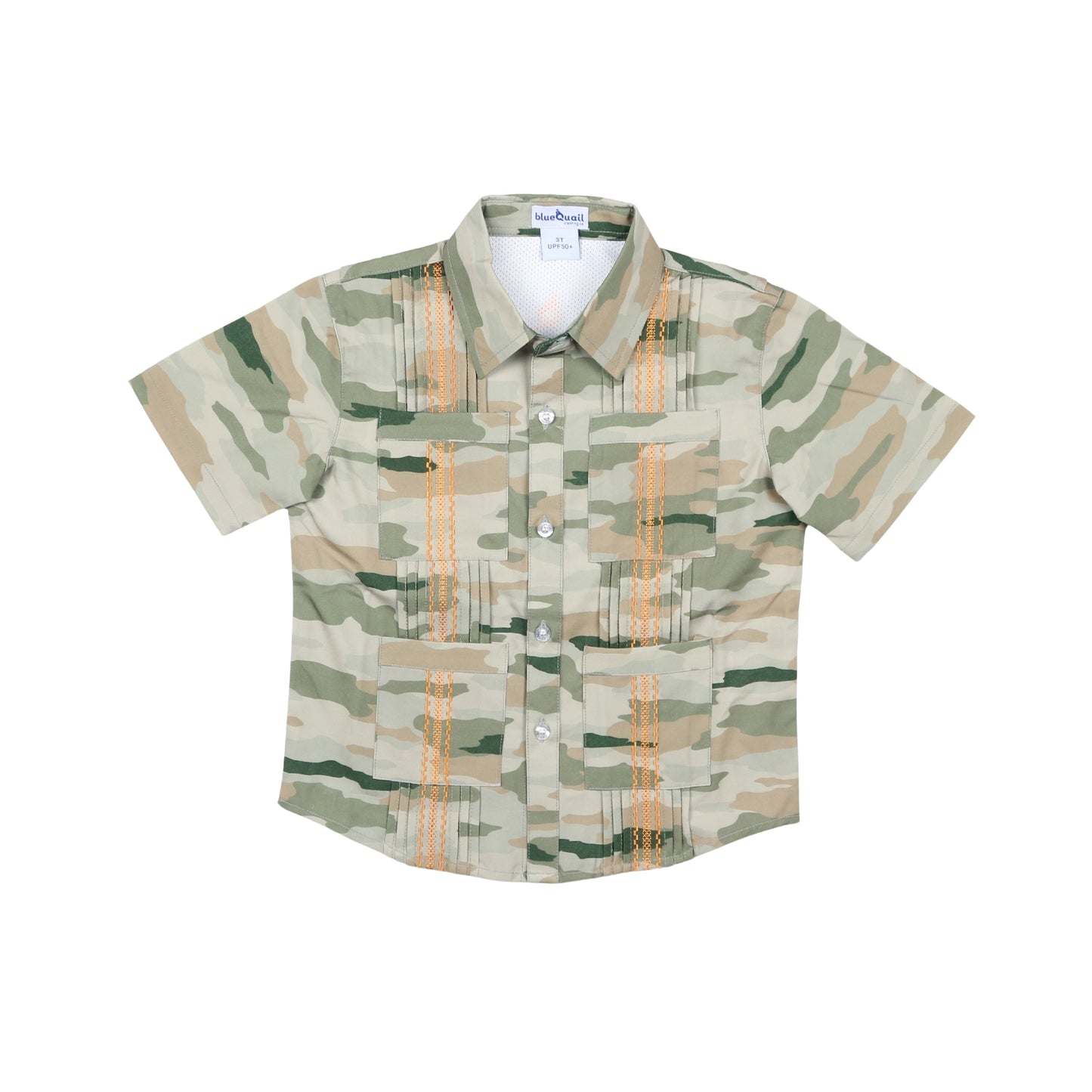 Guayabera - Classic Camo Short Sleeve Shirt