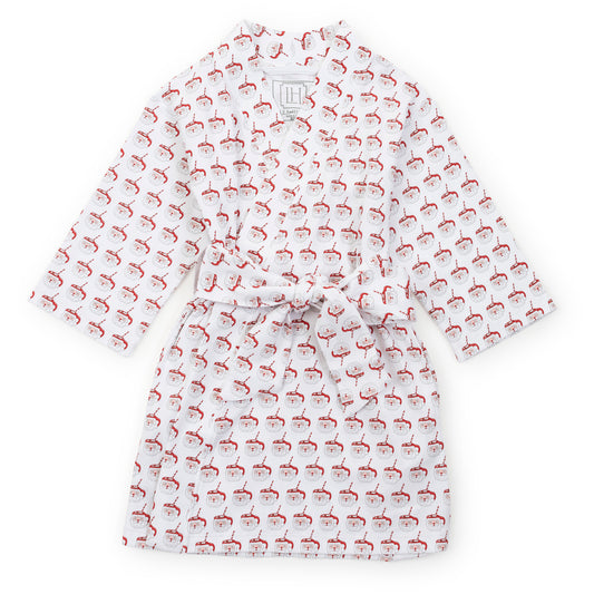 Lila and Hayes Gwen Spa Robe - Hot Cocoa Santa