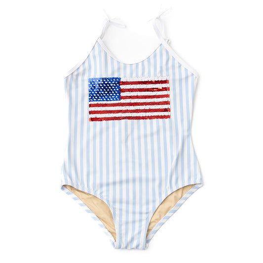 Shade Critters Americana Sequin Swimsuit