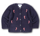 Florence Eiseman Sweater With Candy Canes