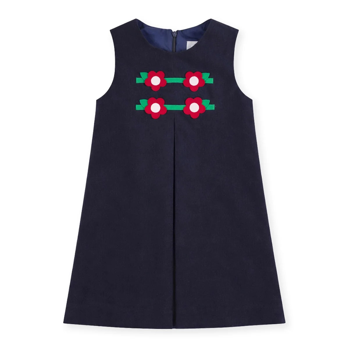 Florence Eiseman Corduroy Jumper With Flowers