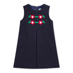 Florence Eiseman Corduroy Jumper With Flowers