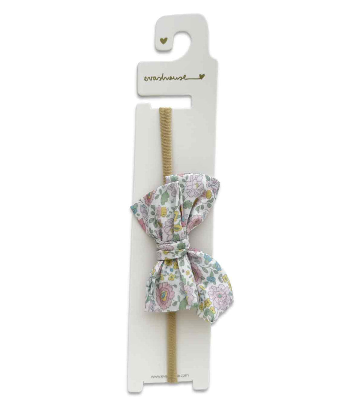 Eva's House Spring Flowers Baby Headband- Baby Pink