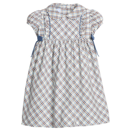 Little English Hazel Dress- Clarkson Plaid