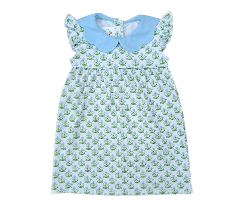 Love George Block Print Floral Knit Dress
