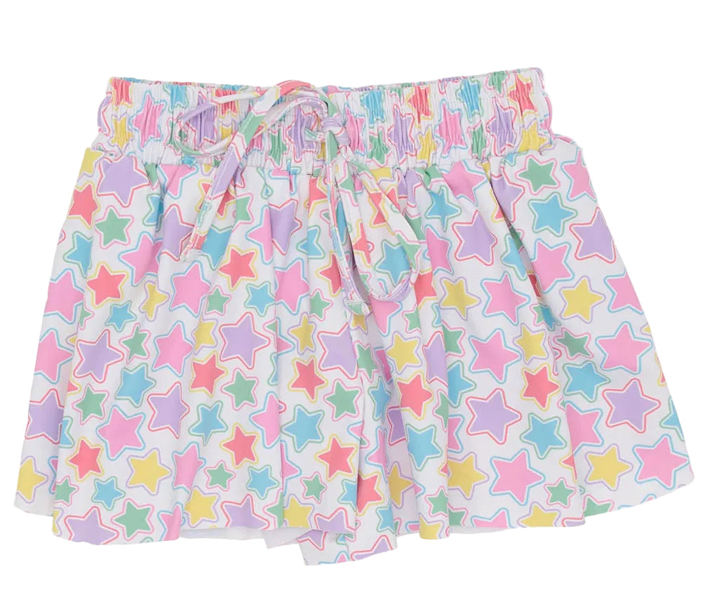 Azarhia Butterfly Happy Stars Flowy Shorts