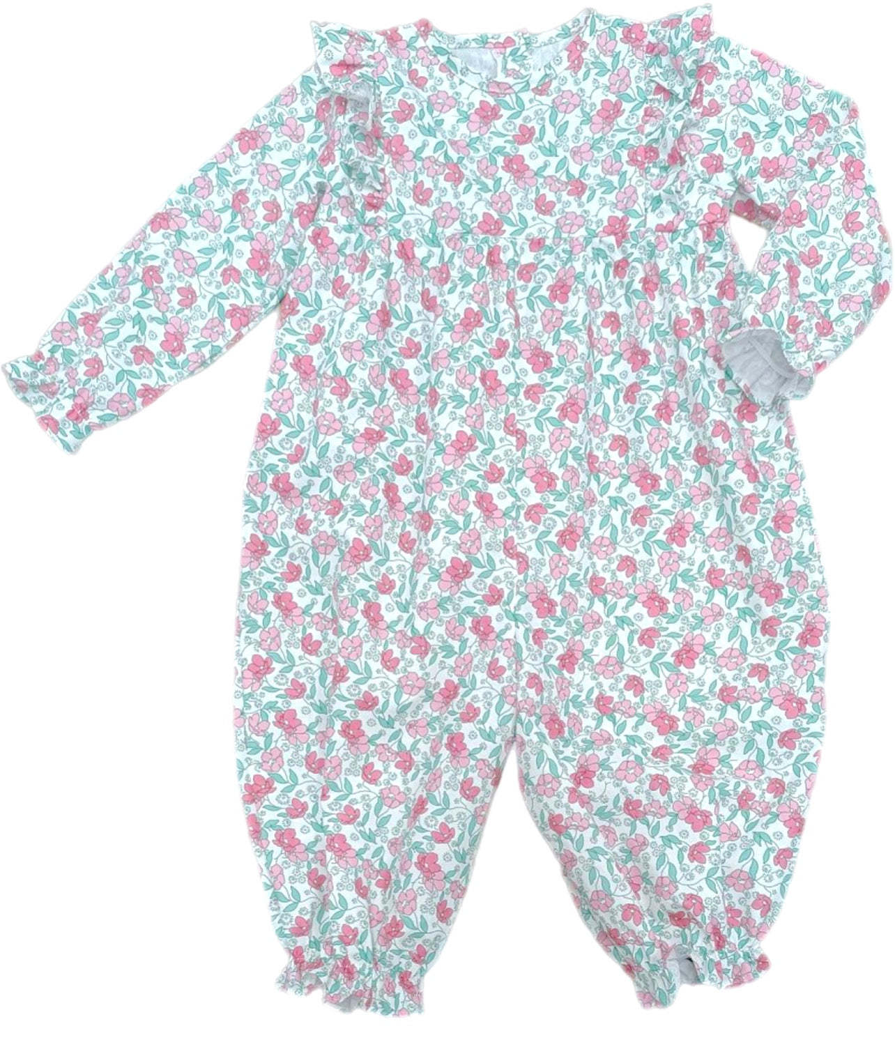 Harper Floral Long Bubble