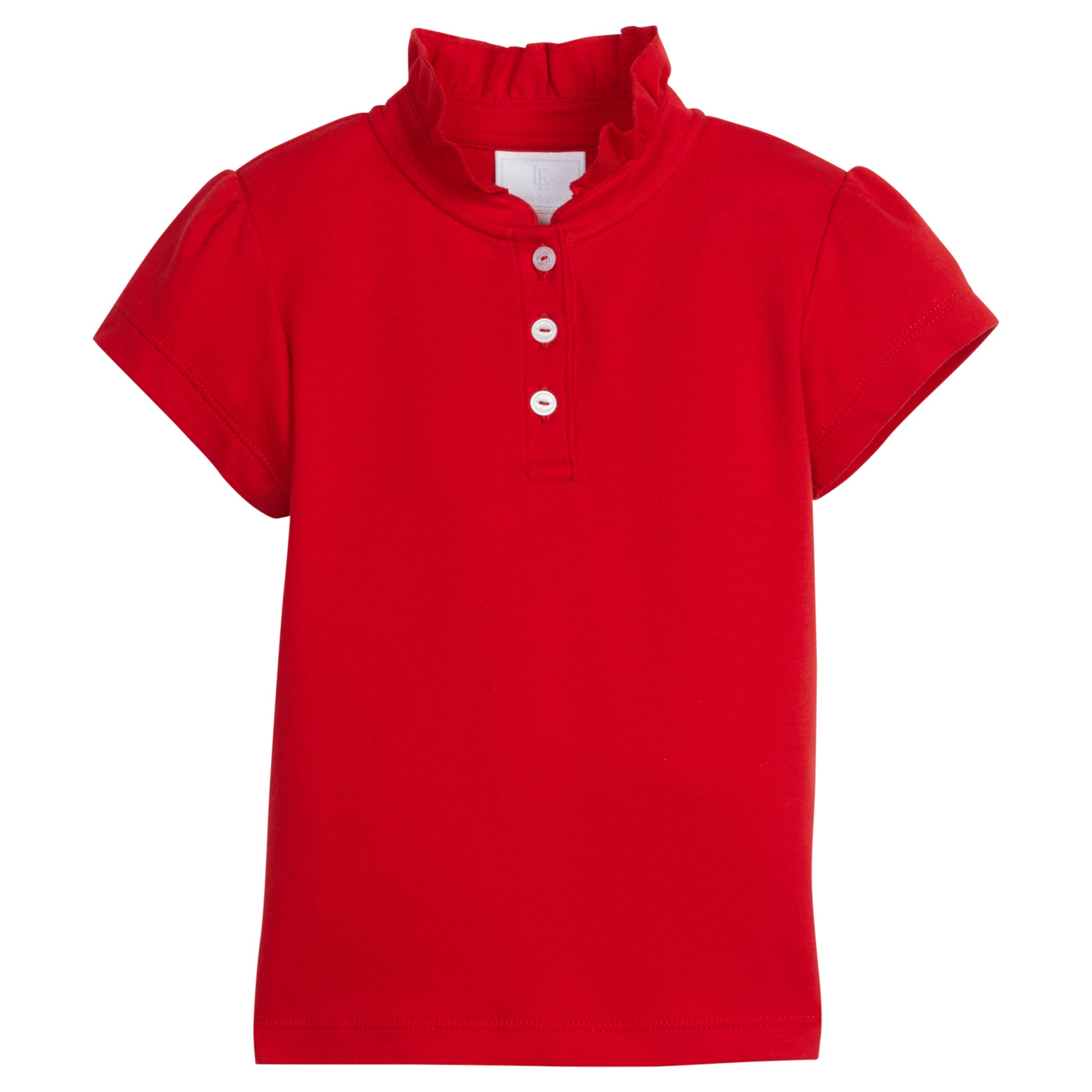 Little English Hastings Polo - Red