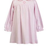 Embroidered Heart Dress