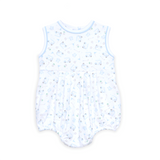 Magnolia Baby Little Golfer Printed Bubble- Light Blue