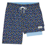 GOAT USA Mini AOP Bathing Suit- Navy