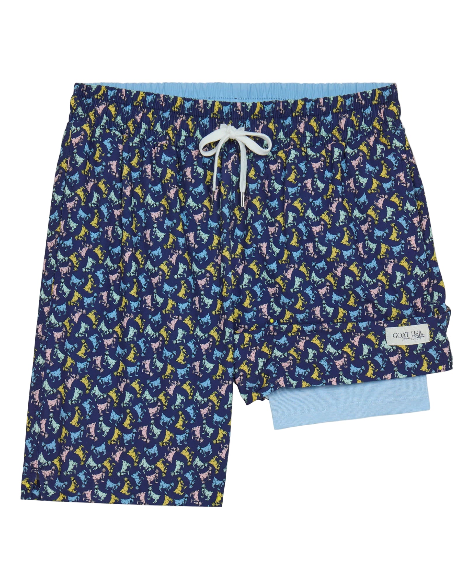 GOAT USA Mini AOP Bathing Suit- Navy