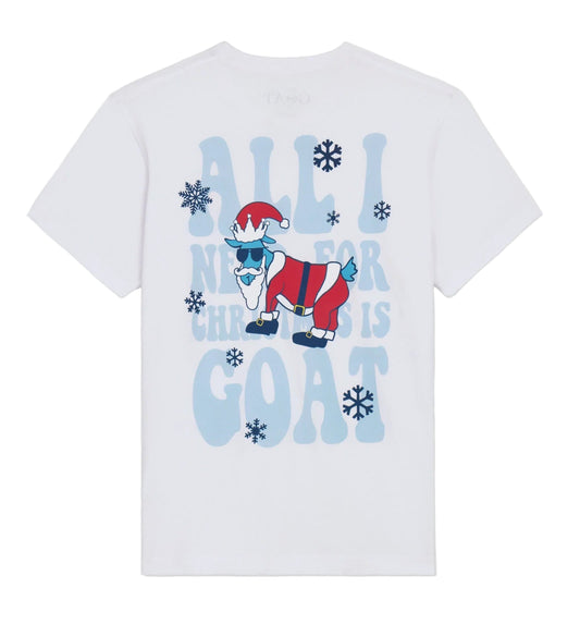 GOAT USA All I Want For Christmas T-Shirt