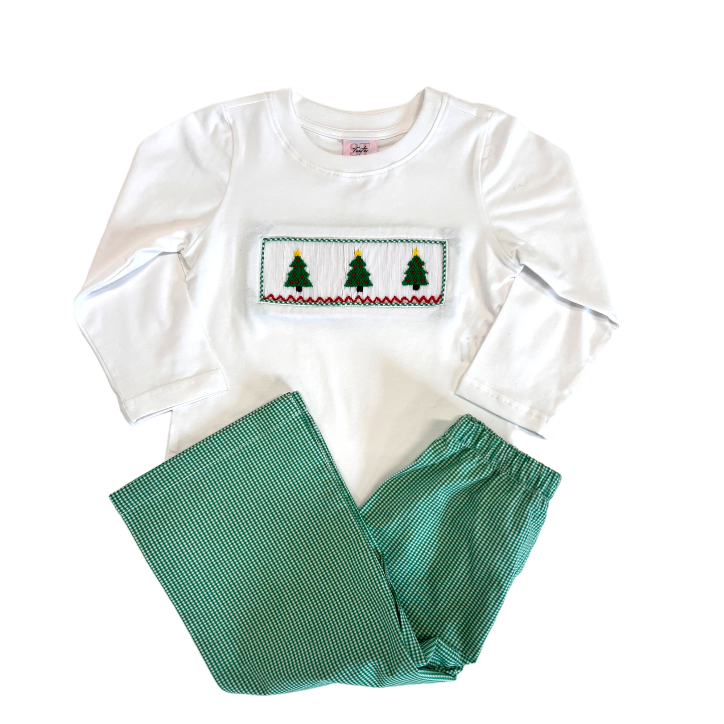 Shop Teeta Holiday Trees Pant Set